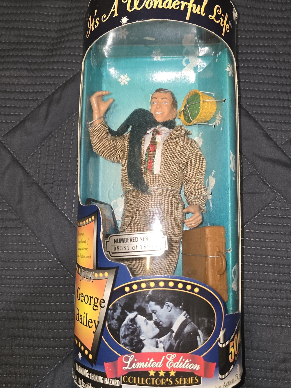 It's a Wonderful Life George Bailey Limited Edition Doll - Blue/Tan